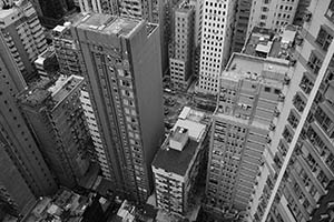 View from a window, Sheung Wan, 9 July 2015