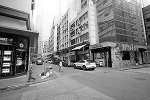 Street view, Cleverly Street, Sheung Wan, 11 July 2015