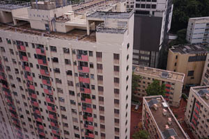 Buildings in North Point, 30 August 2015