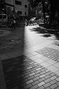 Street scene, Bonham Strand, Sheung Wan, 19 August 2015