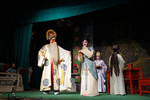 Chinese Opera performance for the Hungry Ghost Festival, Sun Yat Sen Memorial Park, Sheung Wan, 31 August 2015