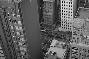 View from an apartment in Sheung Wan, 21 August 2015