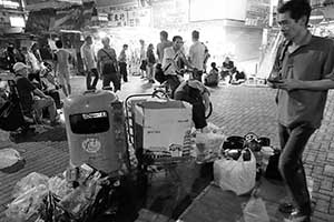 Sham Shui Po at night, 5 September 2015