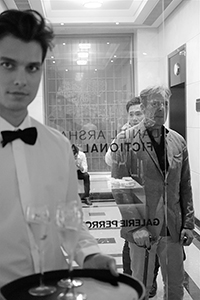 Exhibition opening, Galerie Perrotin, Connaught Road Central, 11 September 2015