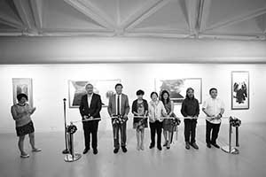 Exhibition opening, Pao Galleries, Hong Kong Arts Centre, Harbour Road, Wanchai, 23 September 2015