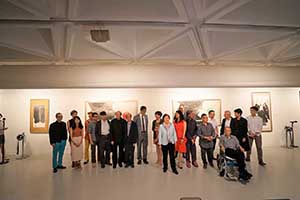 Exhibition opening, Pao Galleries, Hong Kong Arts Centre, Harbour Road, Wanchai, 23 September 2015