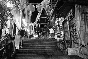 Pottinger Street, Central, 23 September 2015