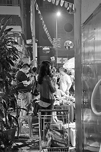 Tai Hang at night, 27 September 2015