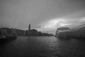 Ocean Terminal and Victoria Harbour, 2 September 2015