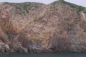 Rock features in the Hong Kong UNESCO Global Geopark, New Territories, 20 September 2015