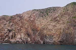 Rock features in the Hong Kong UNESCO Global Geopark, New Territories, 20 September 2015