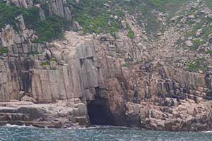 Rock features in the Hong Kong UNESCO Global Geopark, New Territories, 20 September 2015