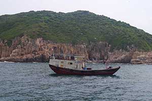 Boat, North East New Territories, 20 September 2015