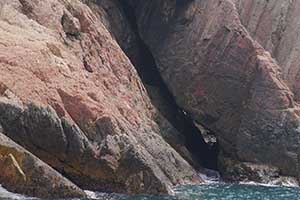Rock features in the Hong Kong UNESCO Global Geopark, New Territories, 20 September 2015