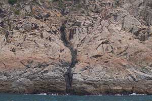 Rock features in the Hong Kong UNESCO Global Geopark, New Territories, 20 September 2015