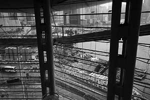 View from the Hong Kong Convention and Exhibition Centre, Wanchai, 4 October 2015