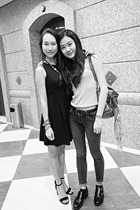 Former students encountered at at exhibition opening, Entertainment Building, Central, 7 October 2015