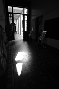 Inside the Main Building, HKU, 9 October 2015