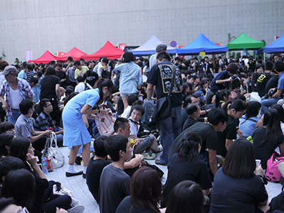 Protests against an attempt by the Government to introduce national education into the school curriculum, Admiralty, 5 September 2012