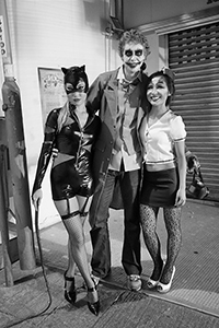 Halloween costume, Sheung Wan, 31 October 2015
