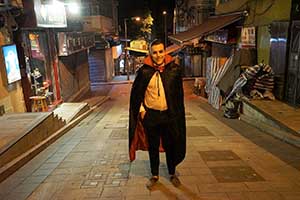 Halloween costume, Sheung Wan, 31 October 2015
