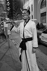 Halloween costume, Central, 31 October 2015