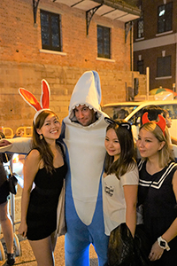 Halloween Costume, Wyndham Street, 31 October 2015