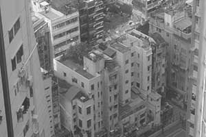 Buildings in Sheung Wan, 20 October 2015