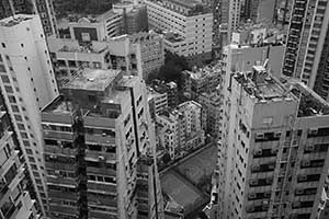 Li Sing Street playground from above, Sheung Wan, 11 November 2015