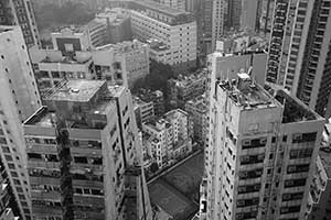 Li Sing Street playground from above, Sheung Wan, 11 November 2015