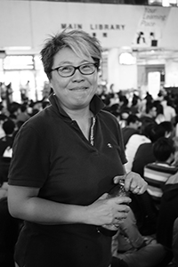 Tina So at HKU, 17 November 2015