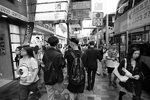 Nathan Road, Tsim Sha Tsui, 21 November 2015