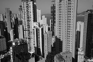 Sai Ying Pun, viewed from Sheung Wan, 27 November 2015