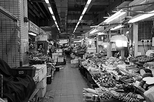 Sai Ying Pun Market, Centre Street, Sai Ying Pun, 3 November 2015