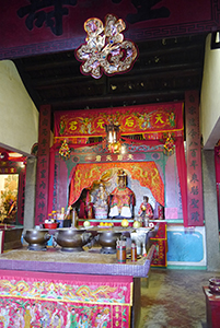Inside a Tin Hau temple, near Pui O, Lantau, 15 November 2015