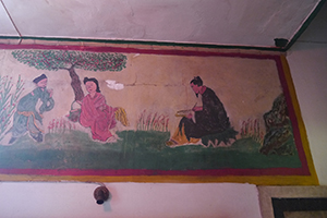 Inside a Tin Hau temple, near Pui O, Lantau, 15 November 2015