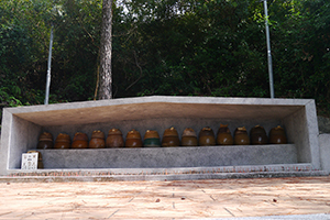 Funerary urns, Lantau, 15 November 2015