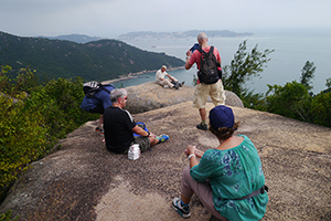 Rocks on the Chi Ma Wan peninsula, Lantau, 15 November 2015