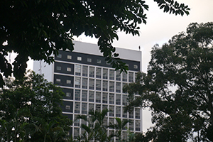 City Hall high block, viewed from Statue Square, 19 November 2015