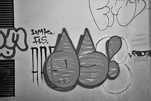 Graffiti at Fat Hing Street, Sheung Wan, 3 December 2015