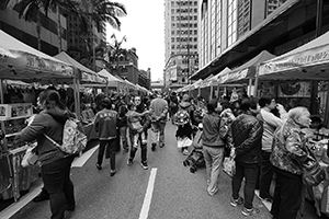 Street fair, Morrison street, Sheung Wan, 6 December 2015