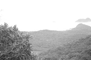 View from the Maclehose Trail Section 2 between Chek Kang and Ham Tin Beach, Sai Kung, 24 January 2016