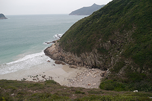 Coastal path near Ham Tin Beach, Sai Kung, 24 January 2016