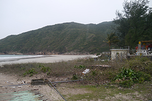 Sai Wan Beach and Sai Wan Tsuen, Sai Kung, 24 January 2016