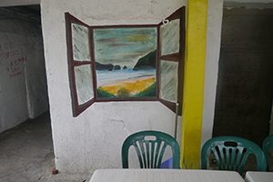 Mural, Sai Wan Tsuen, Sai Kung, 24 January 2016