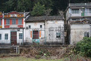 Village Houses near Starling Inlet, Plover Cove Country Park, North East New Territories, 21 February 2016