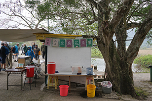 Stall selling Dao Fu Fa, near Starling Inlet, Plover Cove Country Park, North East New Territories, 21 February 2016