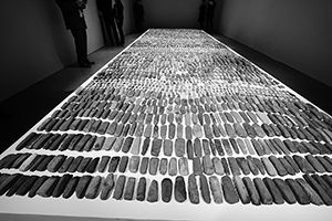 Artwork by Ai Weiwei in the M+ Sigg Collection Exhibition, ArtisTree, Taikoo Place, Quarry Bay, 22 February 2016