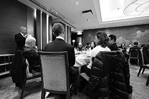 Dinner after an exhibition opening at Artistree, Foo Ka Chinese Restaurant, Kerry Centre, King's Road, Quarry Bay, 22 February 2016
