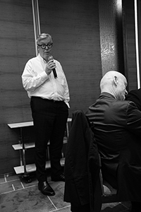 M+ museum director Lars Nittve, Foo Ka Chinese Restaurant, Kerry Centre, King's Road, Quarry Bay, 22 February 2016